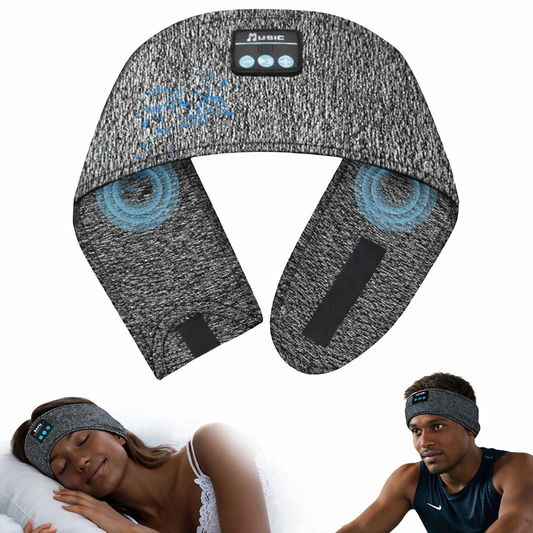 Bandeau Écouteurs Bluetooth 4-en-1 – Sommeil, Sport & Relaxation